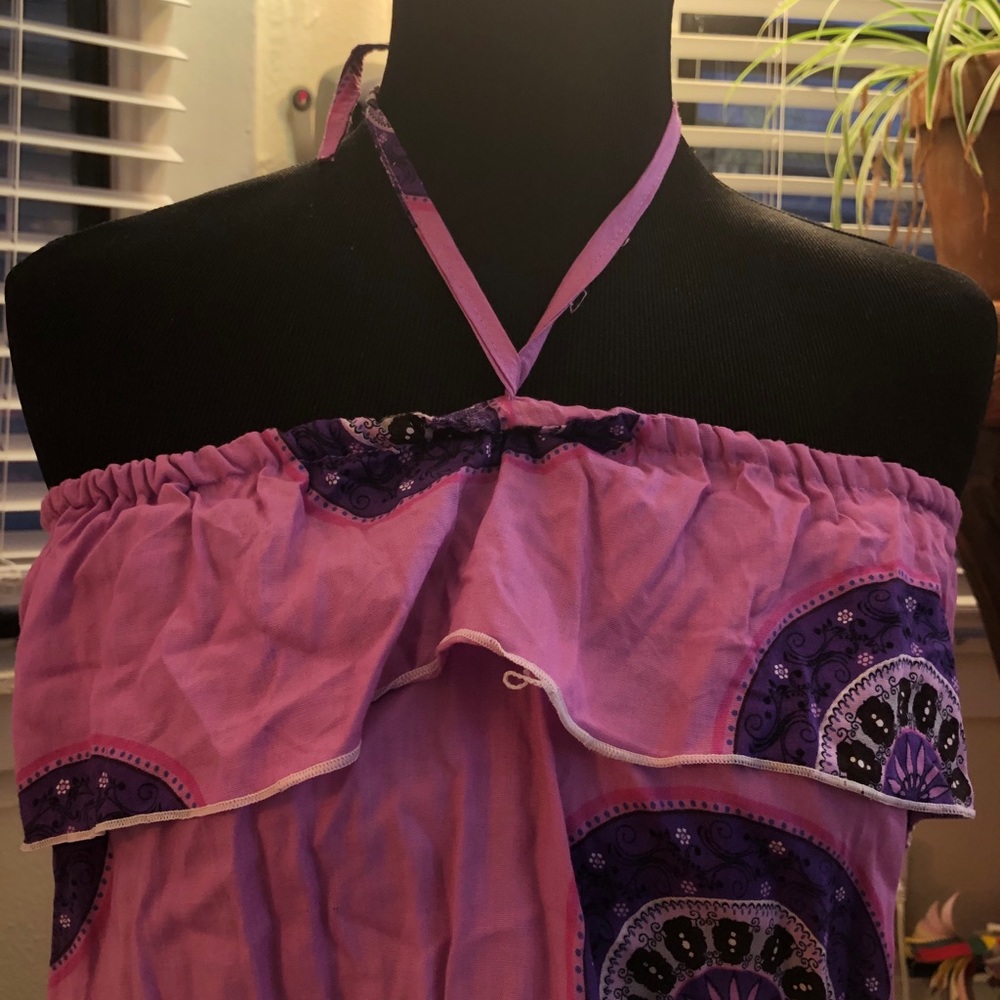 Gorgeous purple jumpsuit!  Looks > in person!